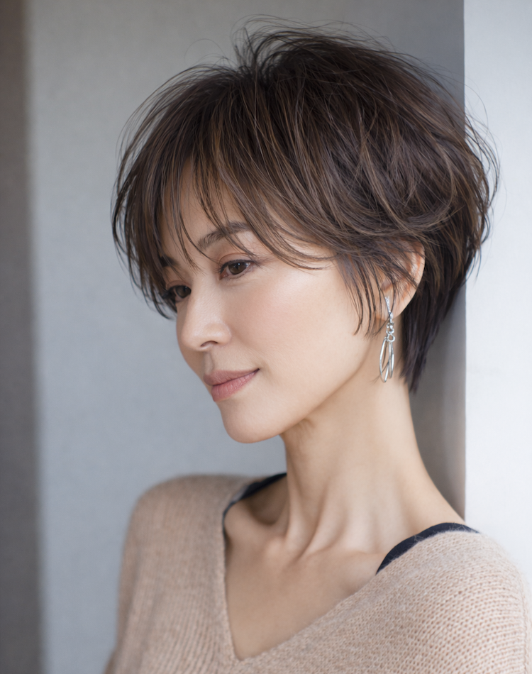 美シルエットショート