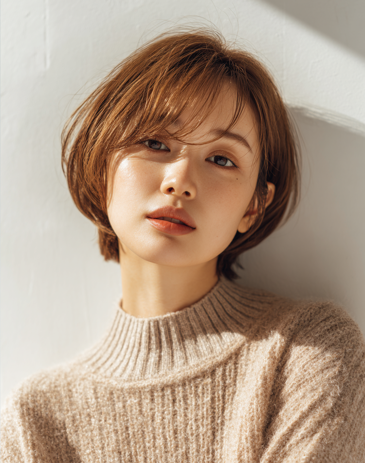 大人ナチュラルショート